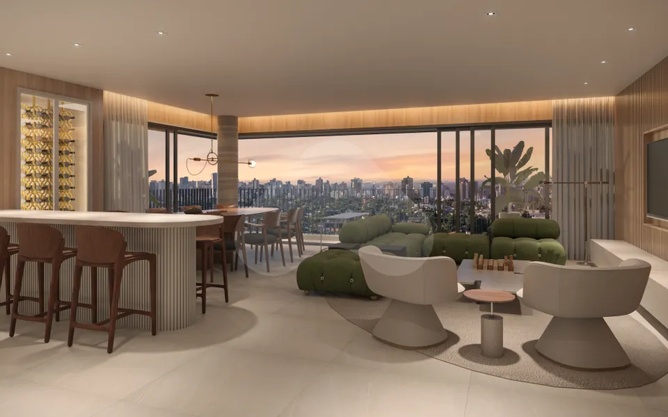 Grand Lodge Batel - Apartamento com 120,53 m², em Batel — foto 29
