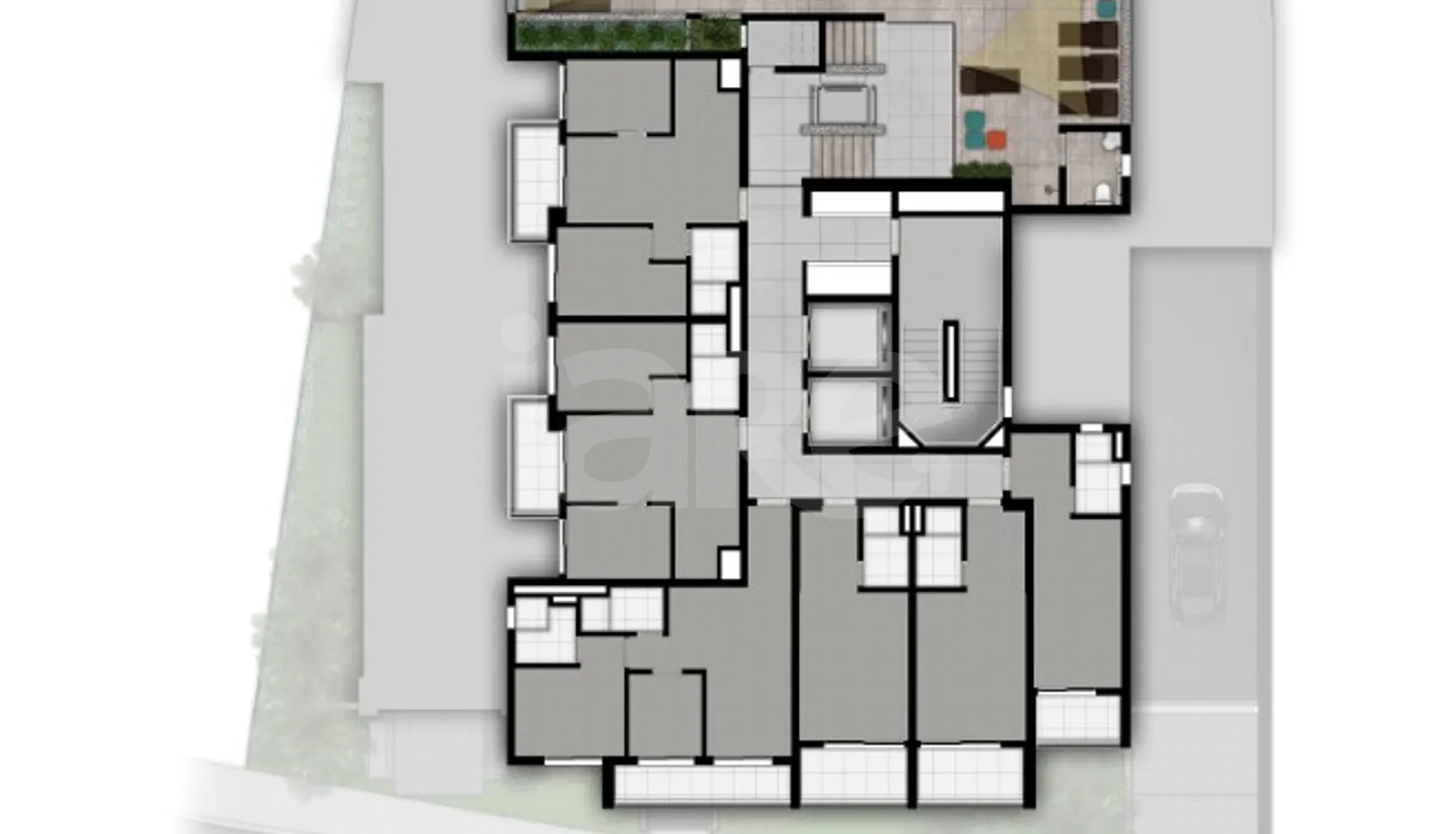 Planta — Pavimento 13