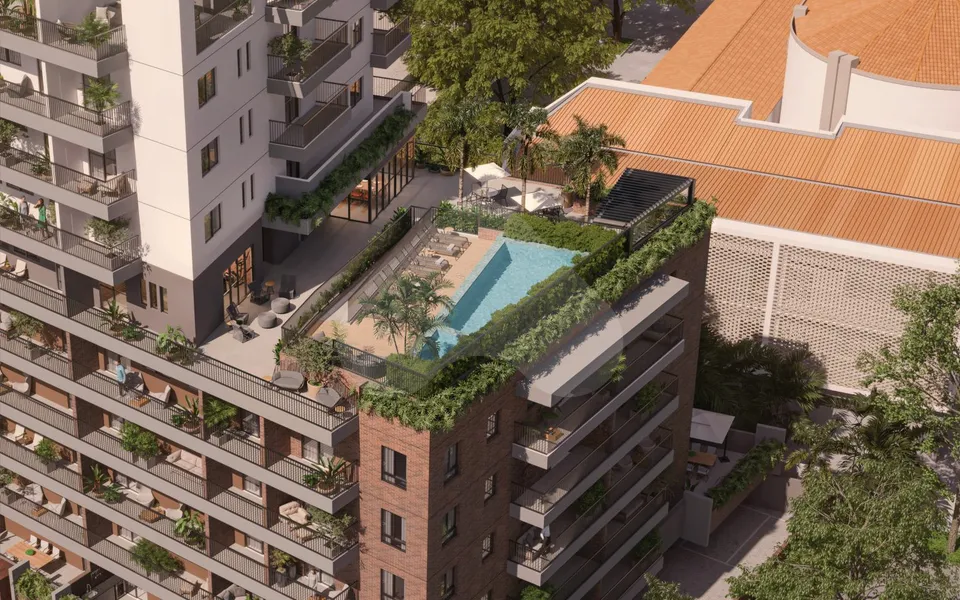 Cores da Tijuca - Studio com 34,8 m², em Tijuca — foto 14