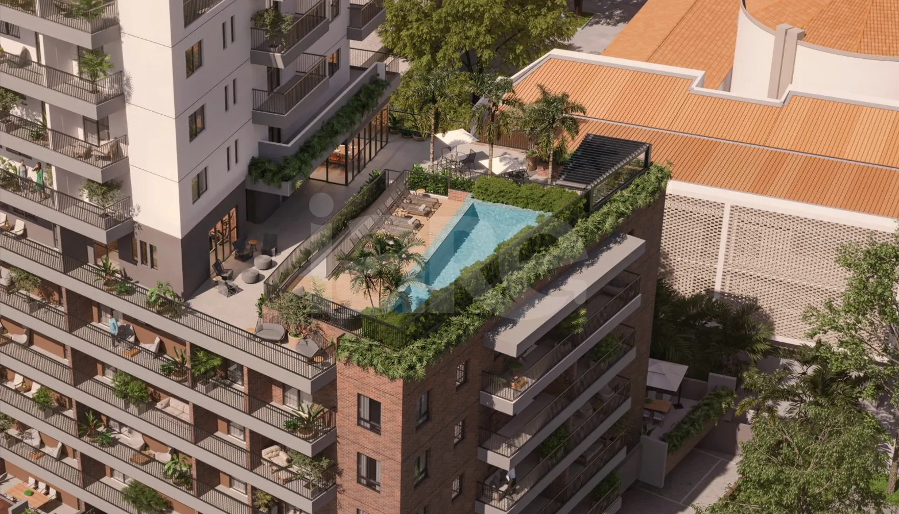 Cores da Tijuca - Studio com 34,8 m², em Tijuca — foto 16