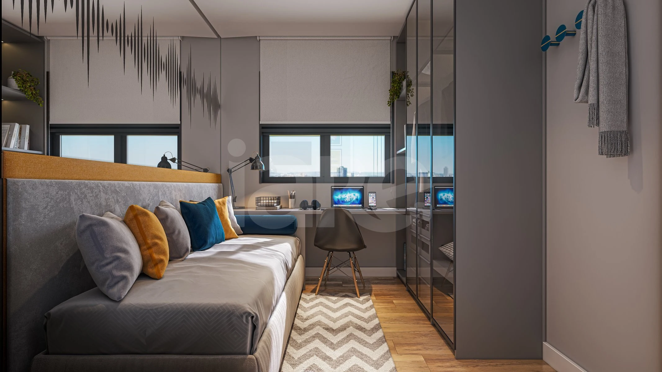 Vista Sul - Apartamento com 48,74 m², em Vila do Encontro — foto 5