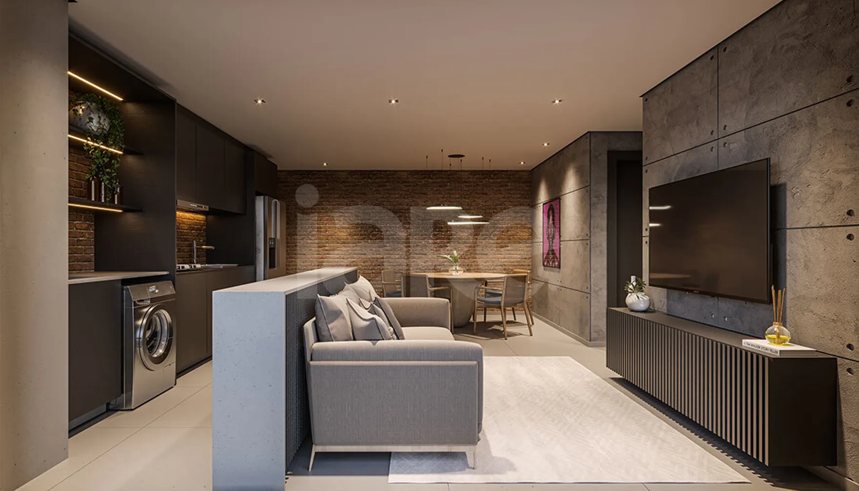 Brava Park - Apartamento com 82 m², em Praia Brava de Itajaí — foto 2