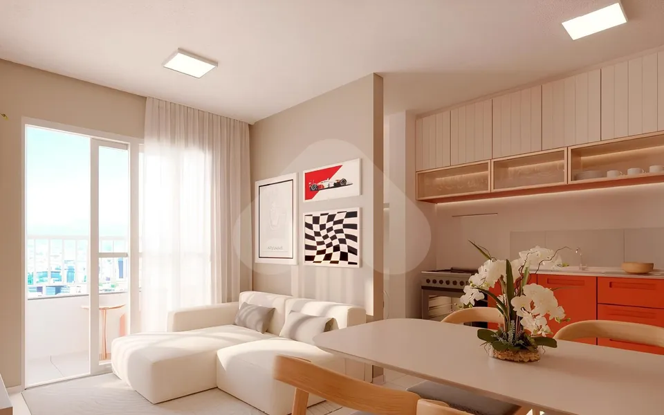 Estoril - Apartamento com 38,05 m², em Usina Piratininga — foto 2