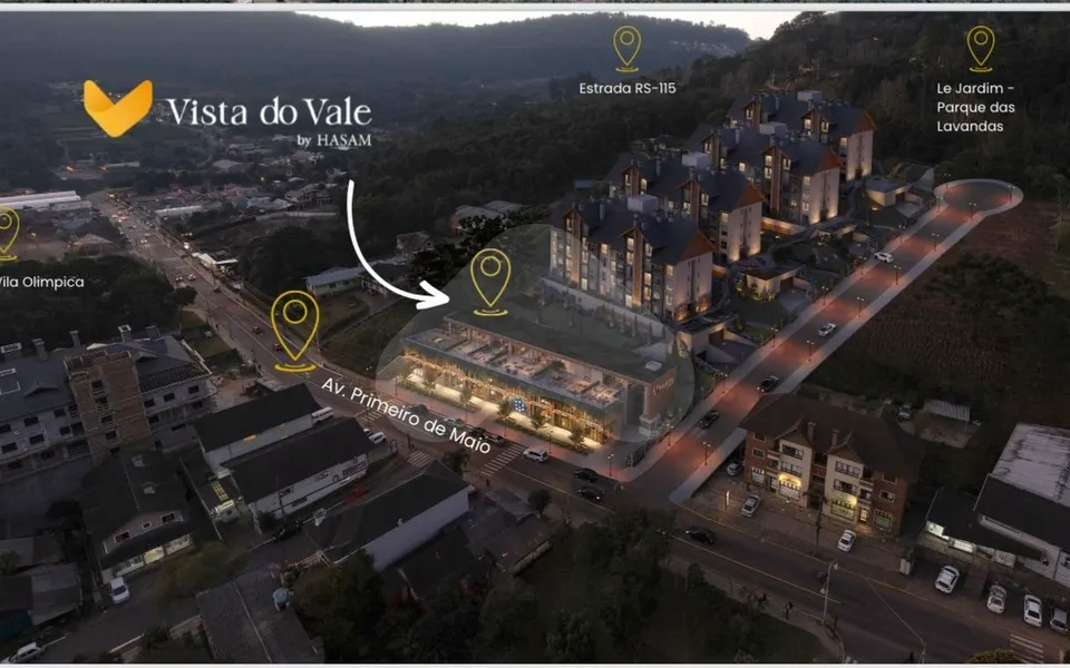 Vista do Vale Apto CA56365485 - Apartamento com 41,72 m², em Várzea Grande 1º de Maio — foto 2