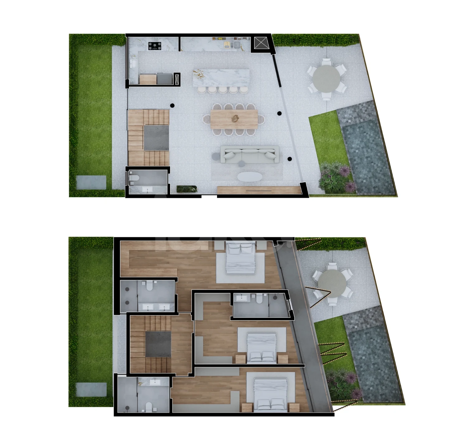 Planta — Casa em Condomínio 304,09 m²