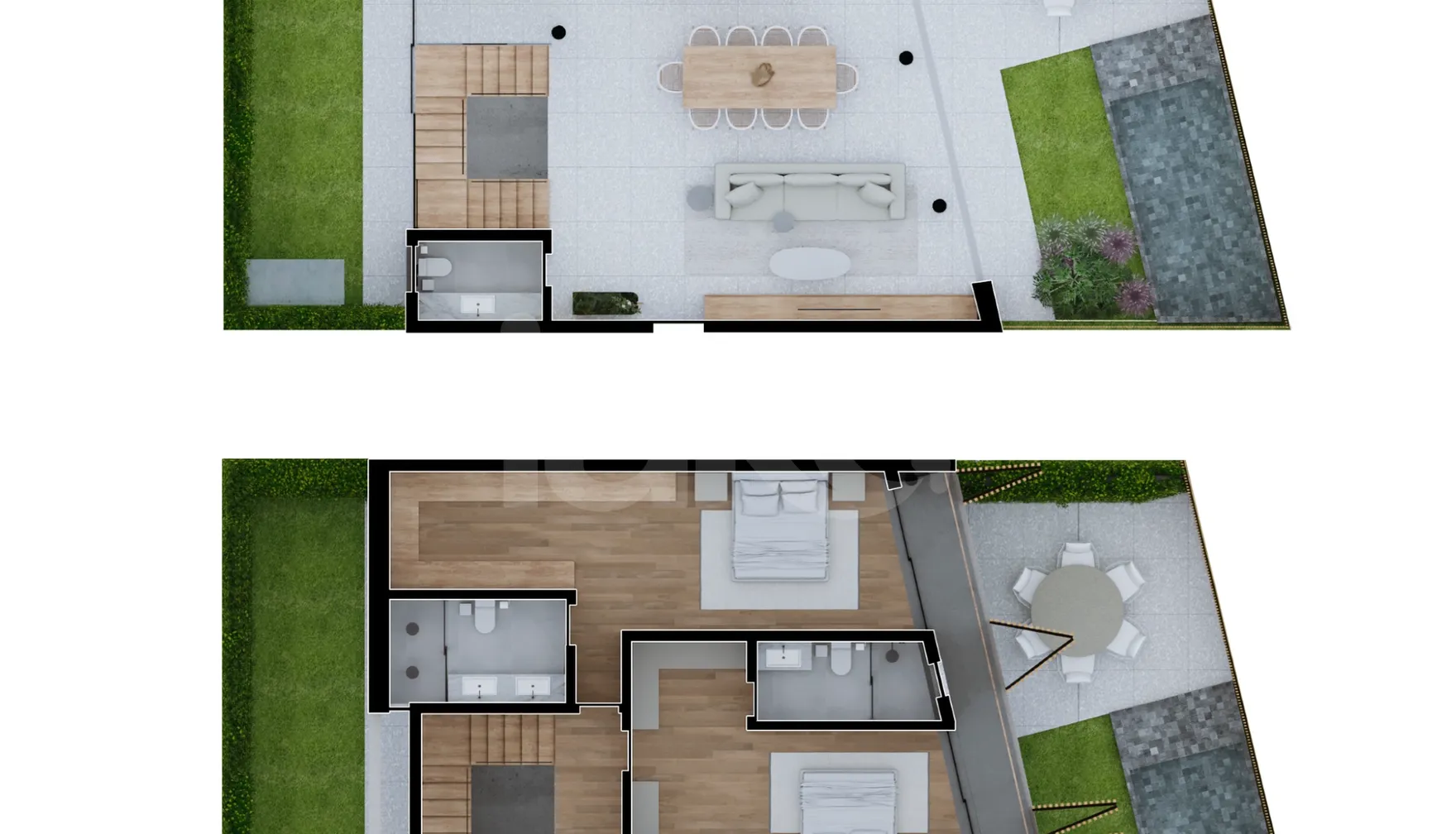 Planta — Casa em Condomínio 304,09 m²
