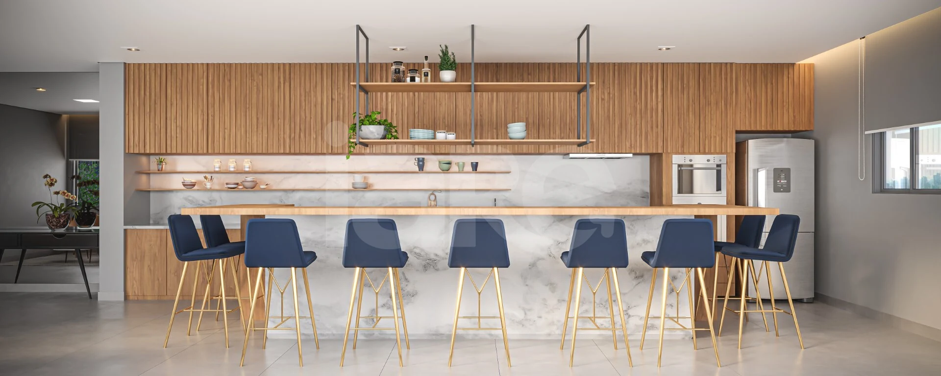 Home Resort Astorga Smart - Sala comercial com 18 m², em Vila Guilhermina — foto 7