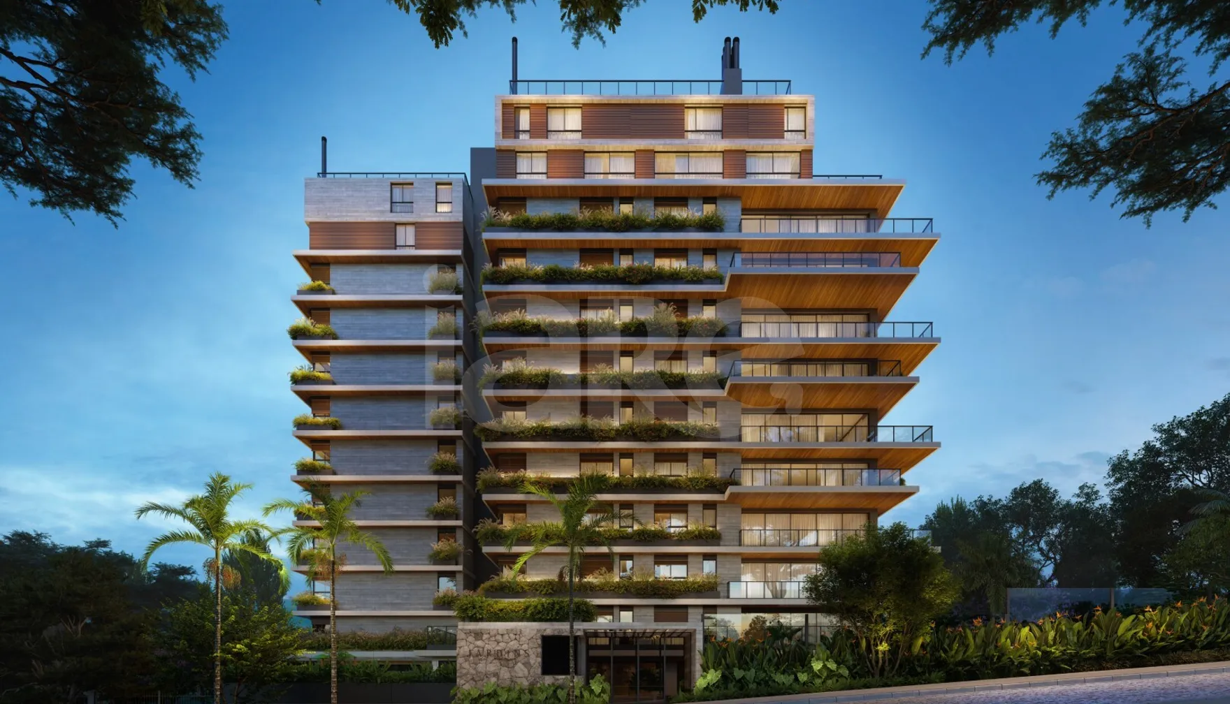 Jardins de Janeiro - Garden com 503,08 m², em Três Figueiras — foto 1