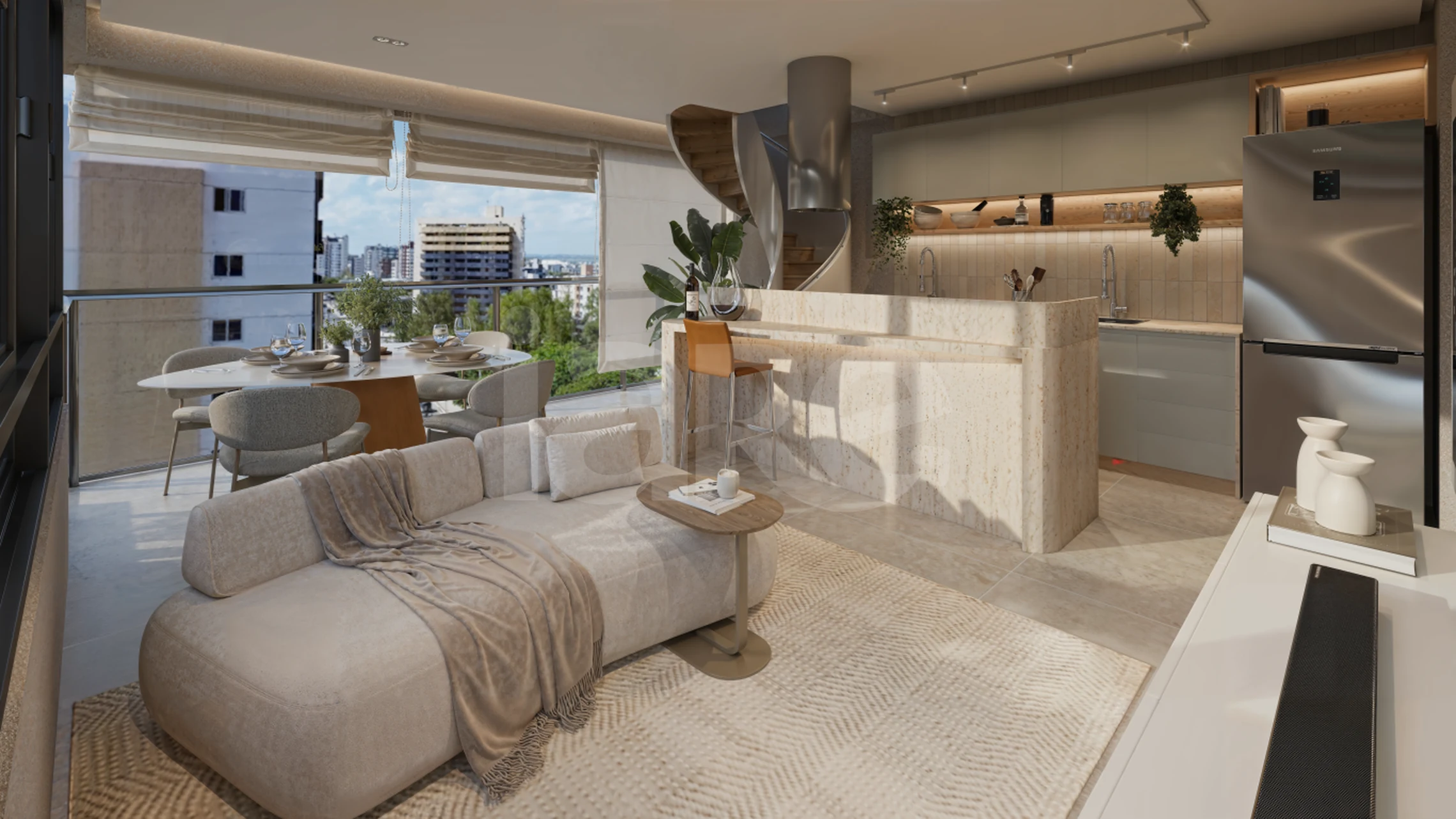 Oásis Intermares - Apartamento com 56,72 m², em Intermares — foto 2