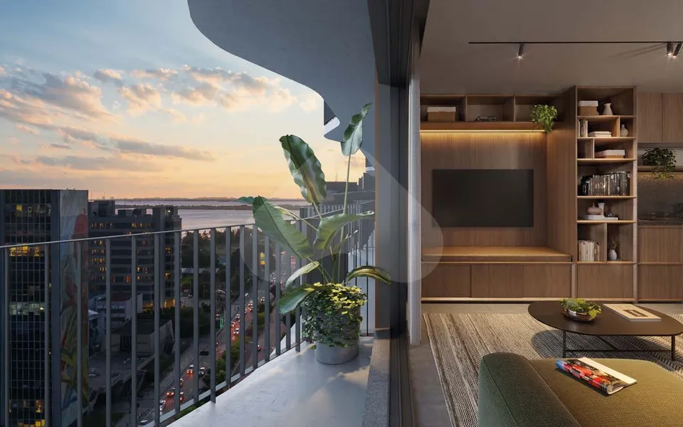 Orla - Apartamento com 35,1 m², em Praia de Belas — foto 6