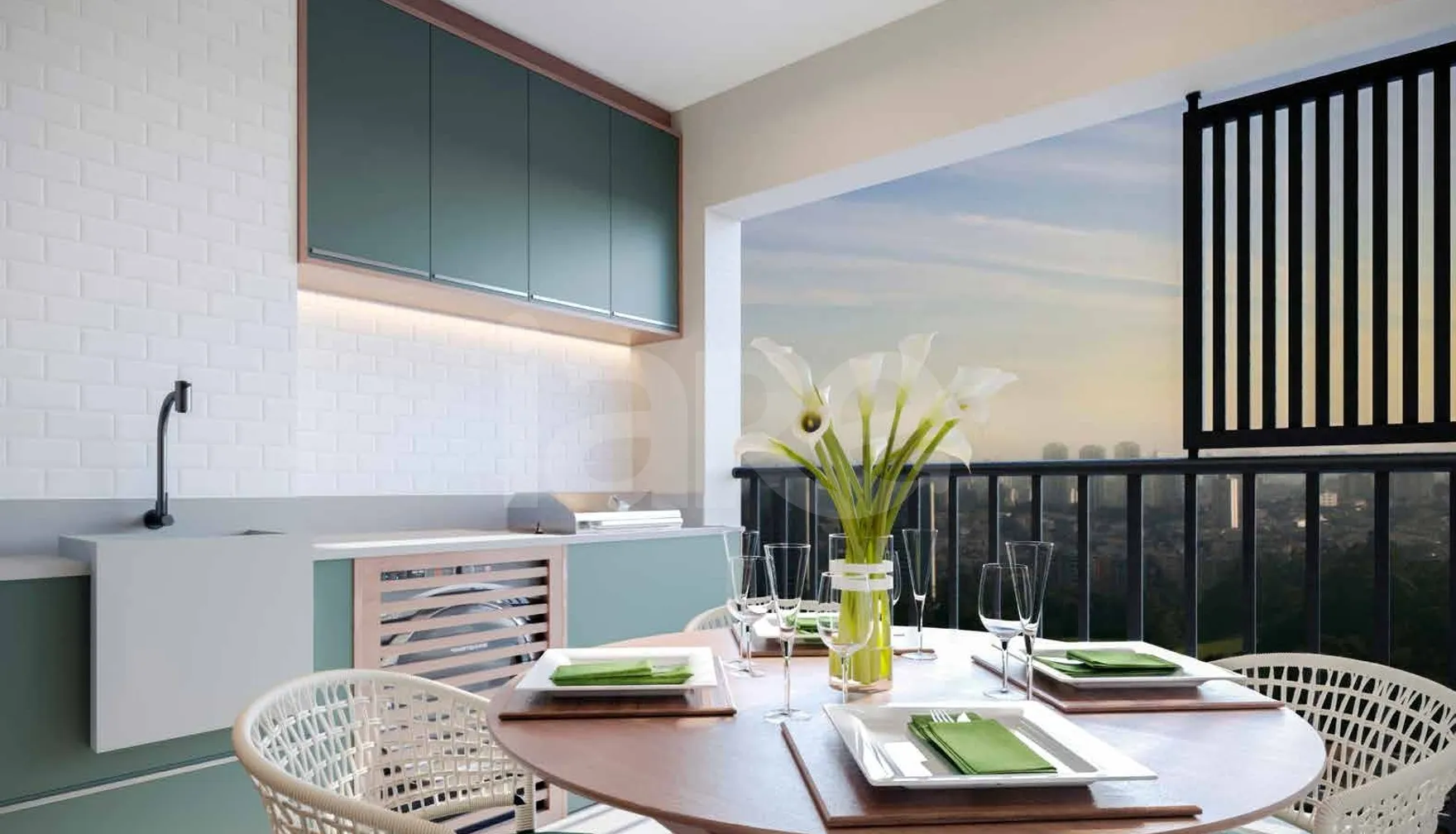 Elleva Praça da Moça - Apartamento com 65,45 m², em Centro — foto 7