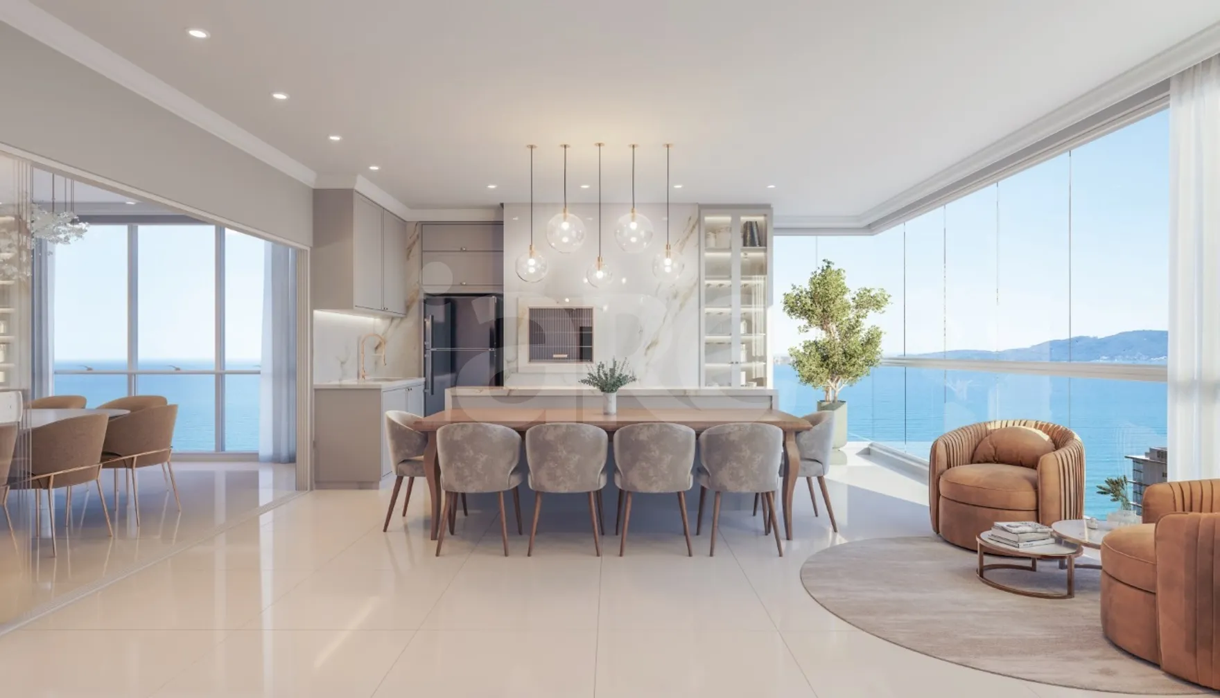 Diamante Residence - Apartamento com 259 m², em Meia Praia — foto 11