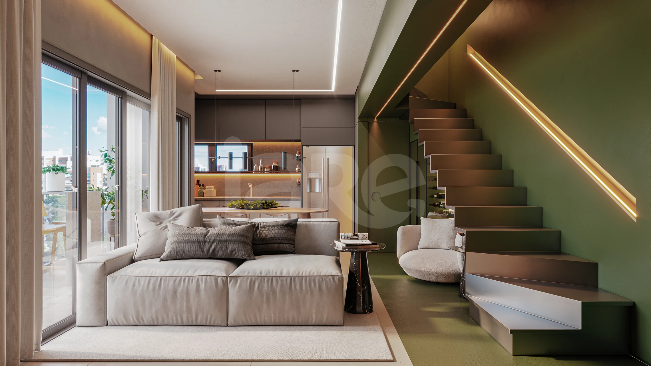 Plural - Apartamento com 60,51 m², em Água Verde — foto 3
