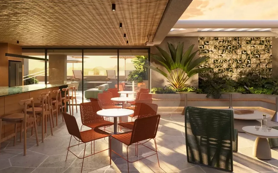Oriá Residencial - Apartamento com 45,32 m², em Glória — foto 4