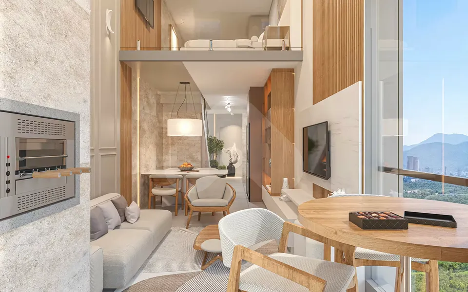 Residencial Princípia - Studio com 34,2 m², em Jardim Dourado — foto 15