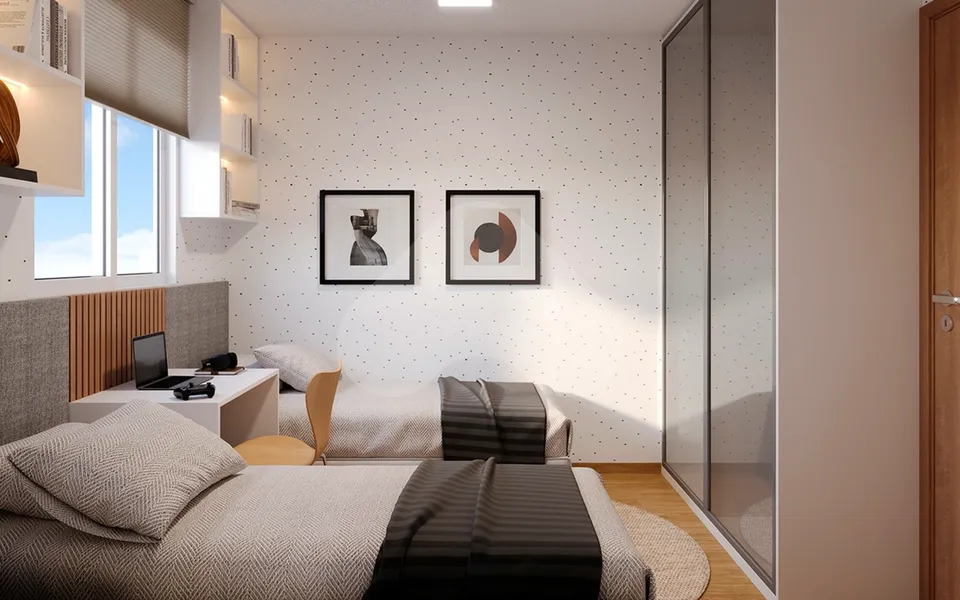 Bálsamo - Apartamento com 41,32 m², em Campo Grande — foto 23