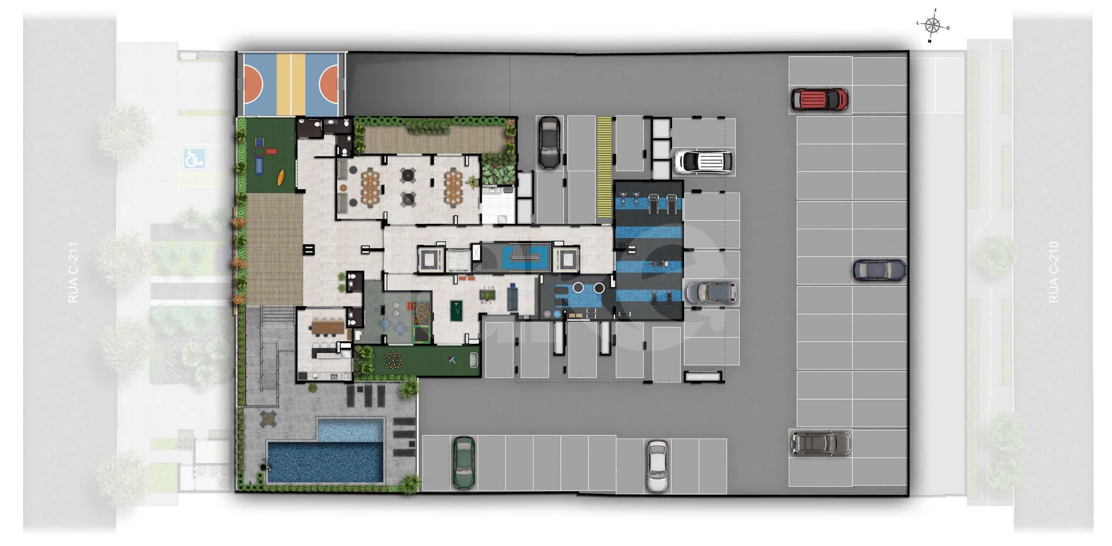 Planta — Pavimento 2
