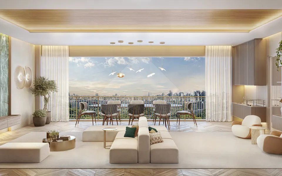 Brooklin Senses by Cyrela - Apartamento com 145 m², em Brooklin Novo — foto 2