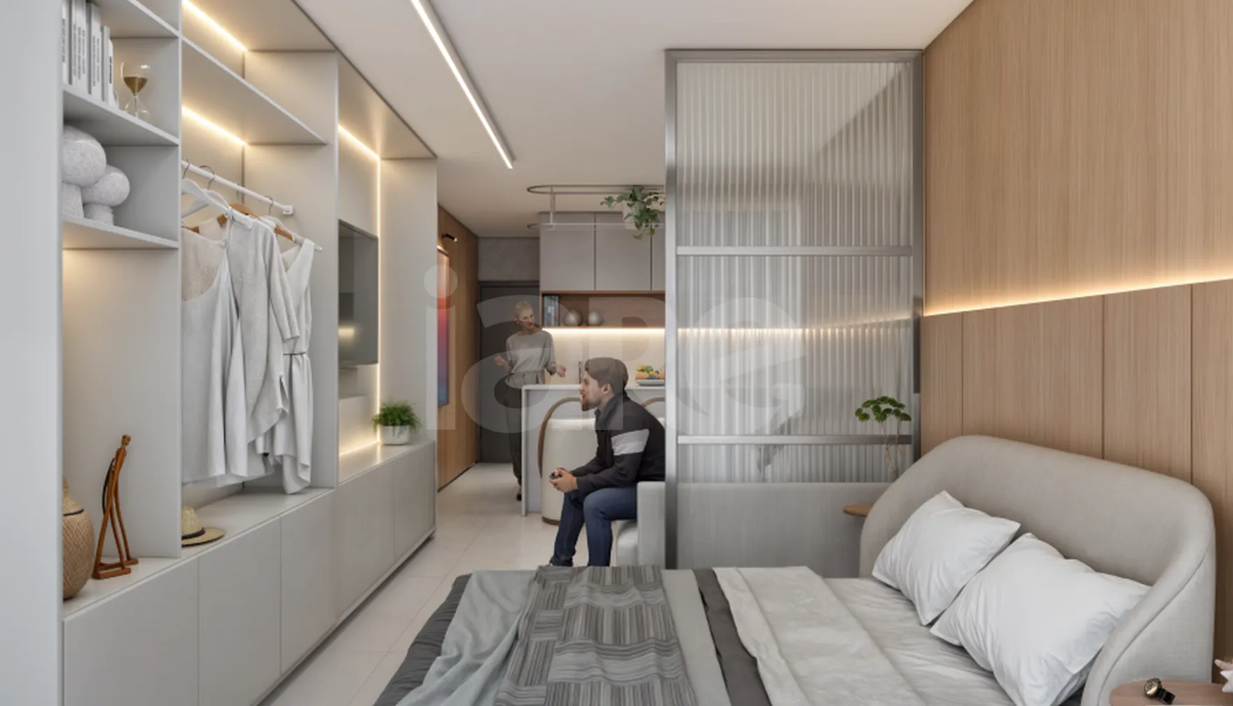 Ocean Breeze - Studio com 25,65 m², em Poço — foto 2