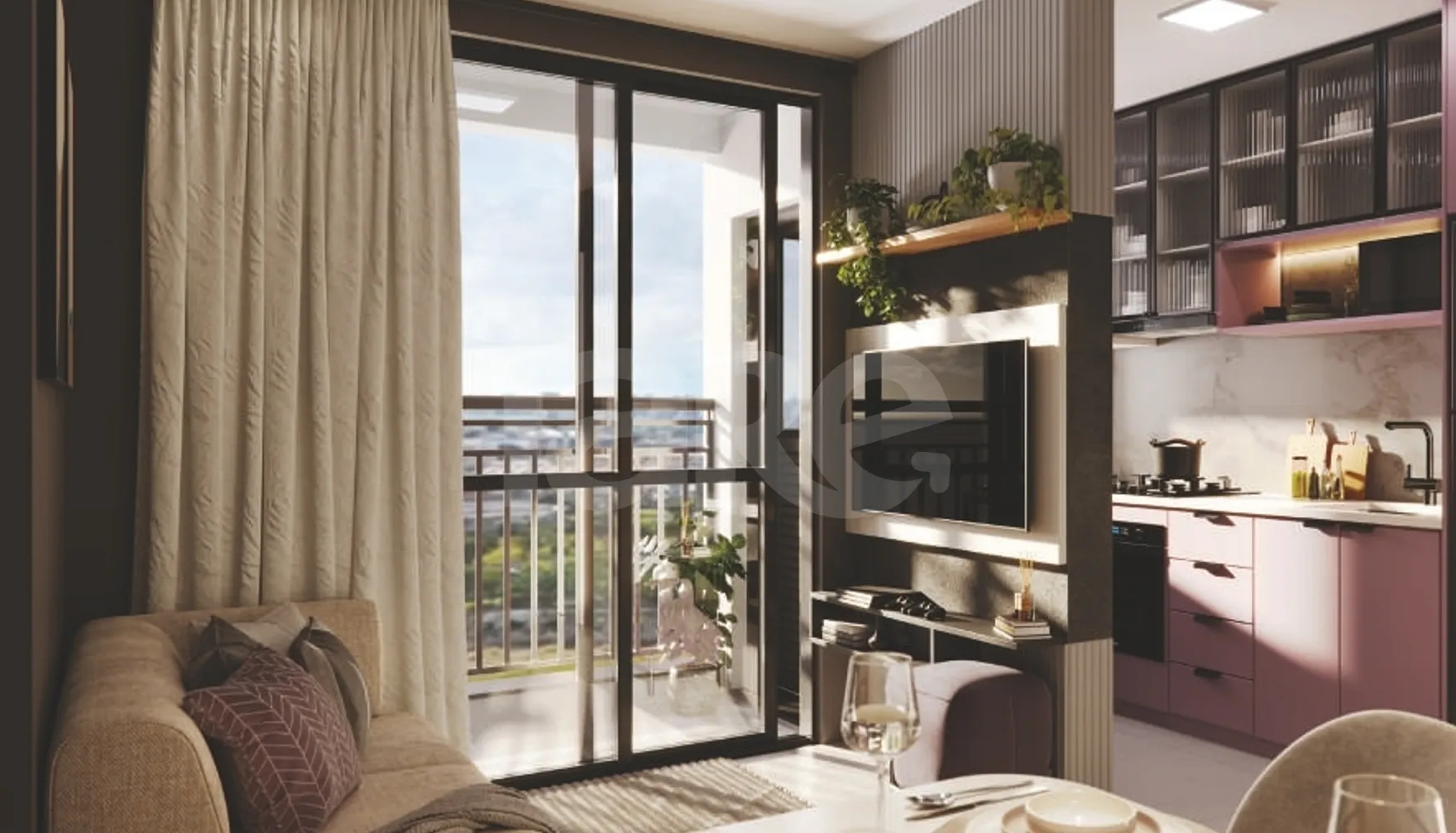 Novo Prado Araucária - Apartamento com 46,61 m², em Prado Velho — foto 3