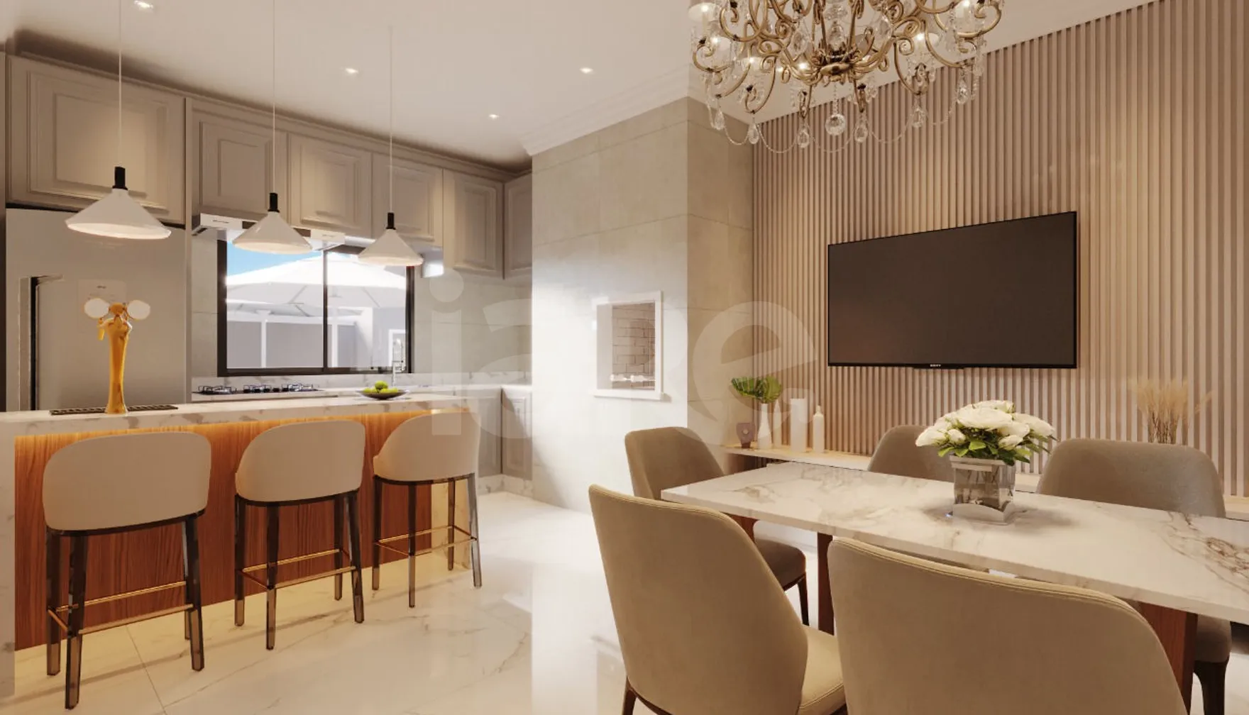 Filemon Residence - Apartamento com 63,12 m², em Morretes — foto 3