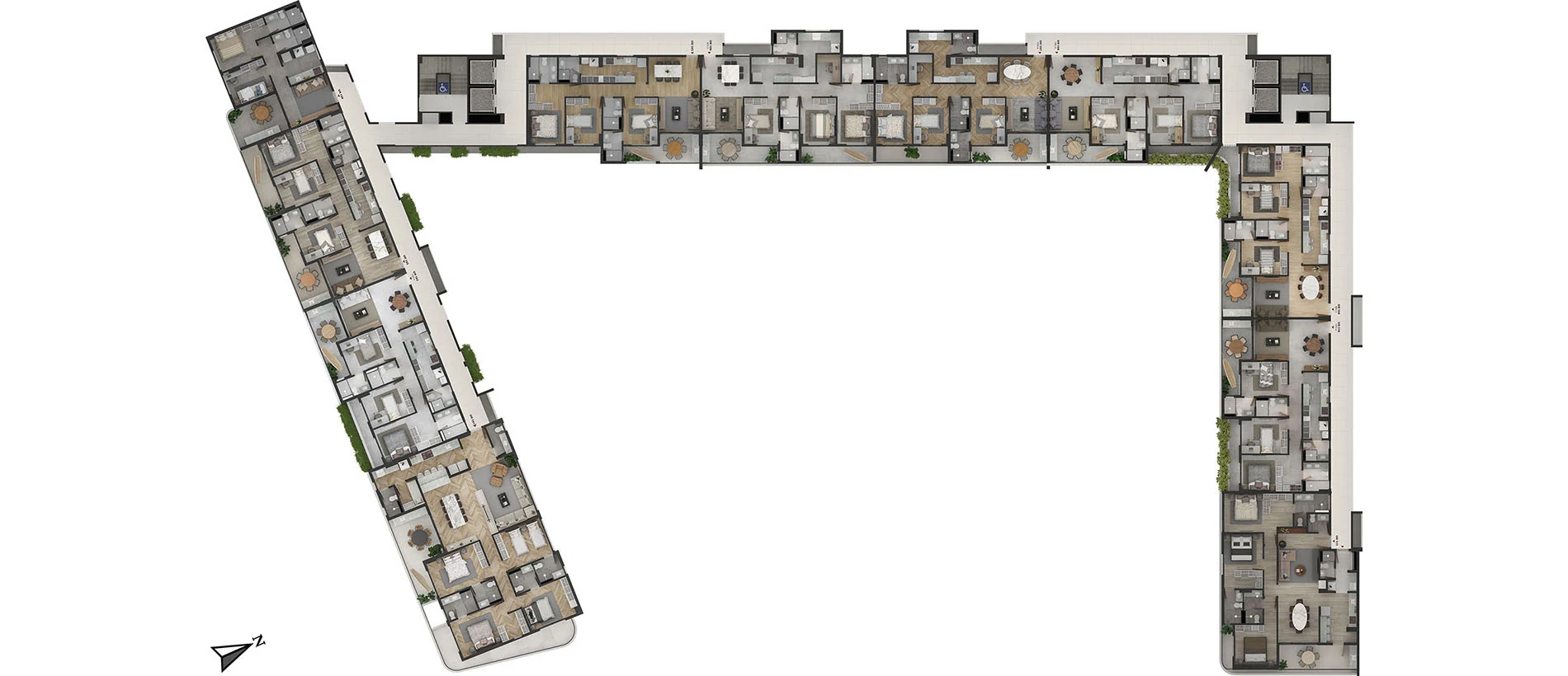 Planta — Pavimento 1