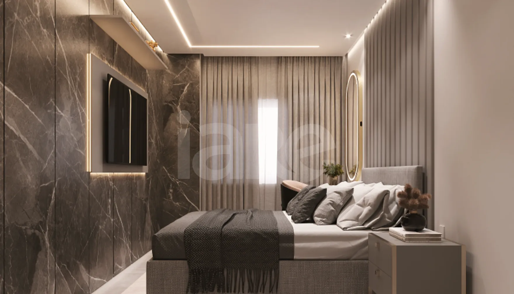 Porto Jardins - Apartamento com 66,13 m², em Intermares — foto 6