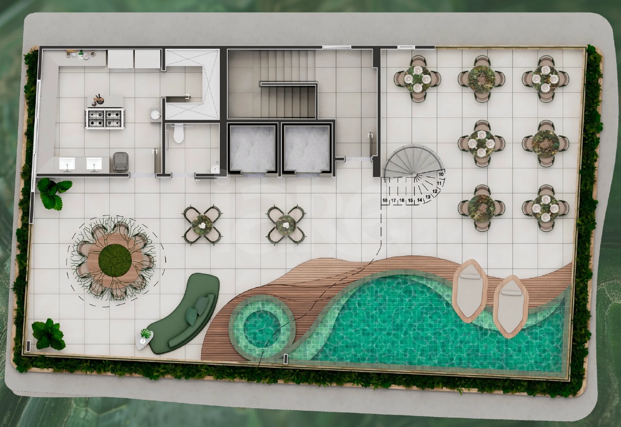 Planta — Pavimento 11