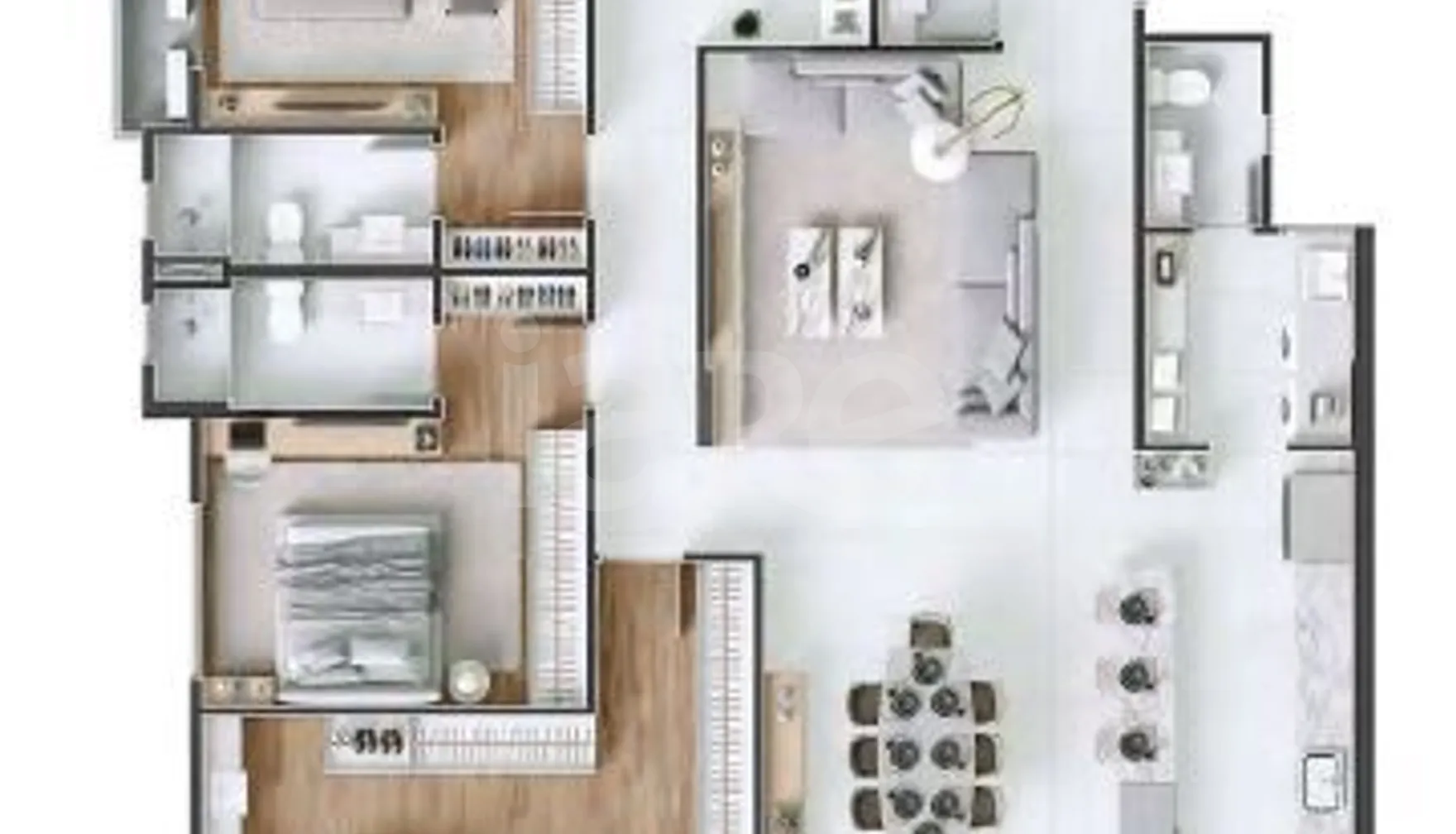 Planta — Garden 242,32 m²