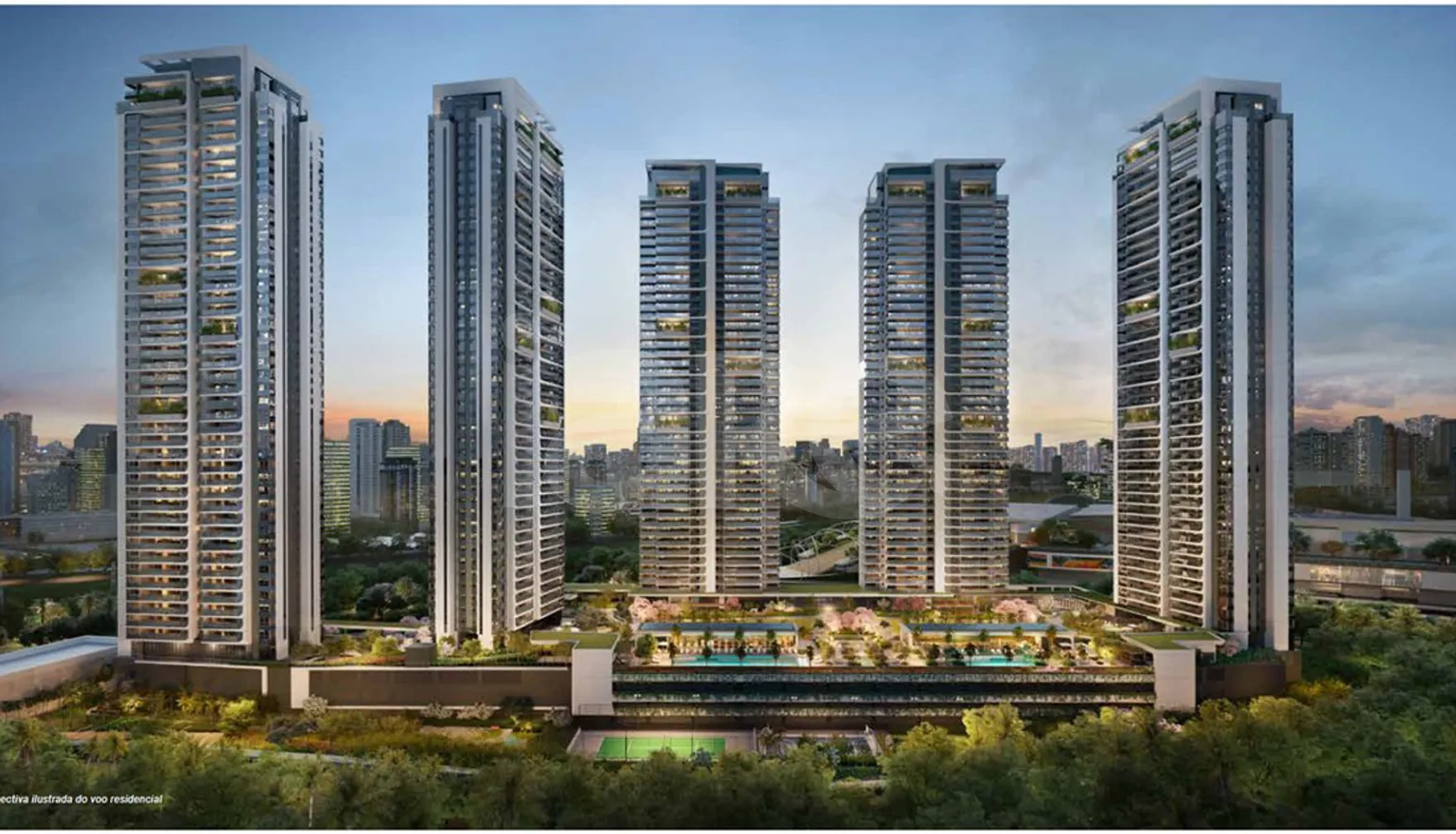 Parque Global - Torre Ibirapuera - Cobertura com 510 m², em Real Parque — foto 1
