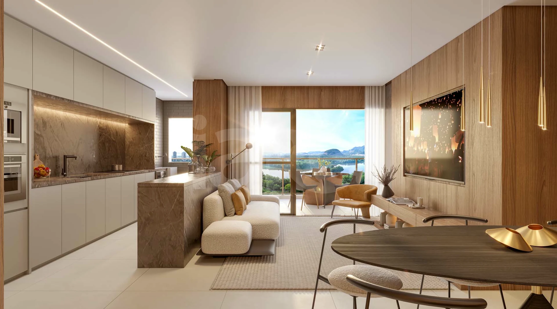 Gran Thai Leisure Residence - Apartamento com 143,97 m², em Barra da Tijuca — foto 3