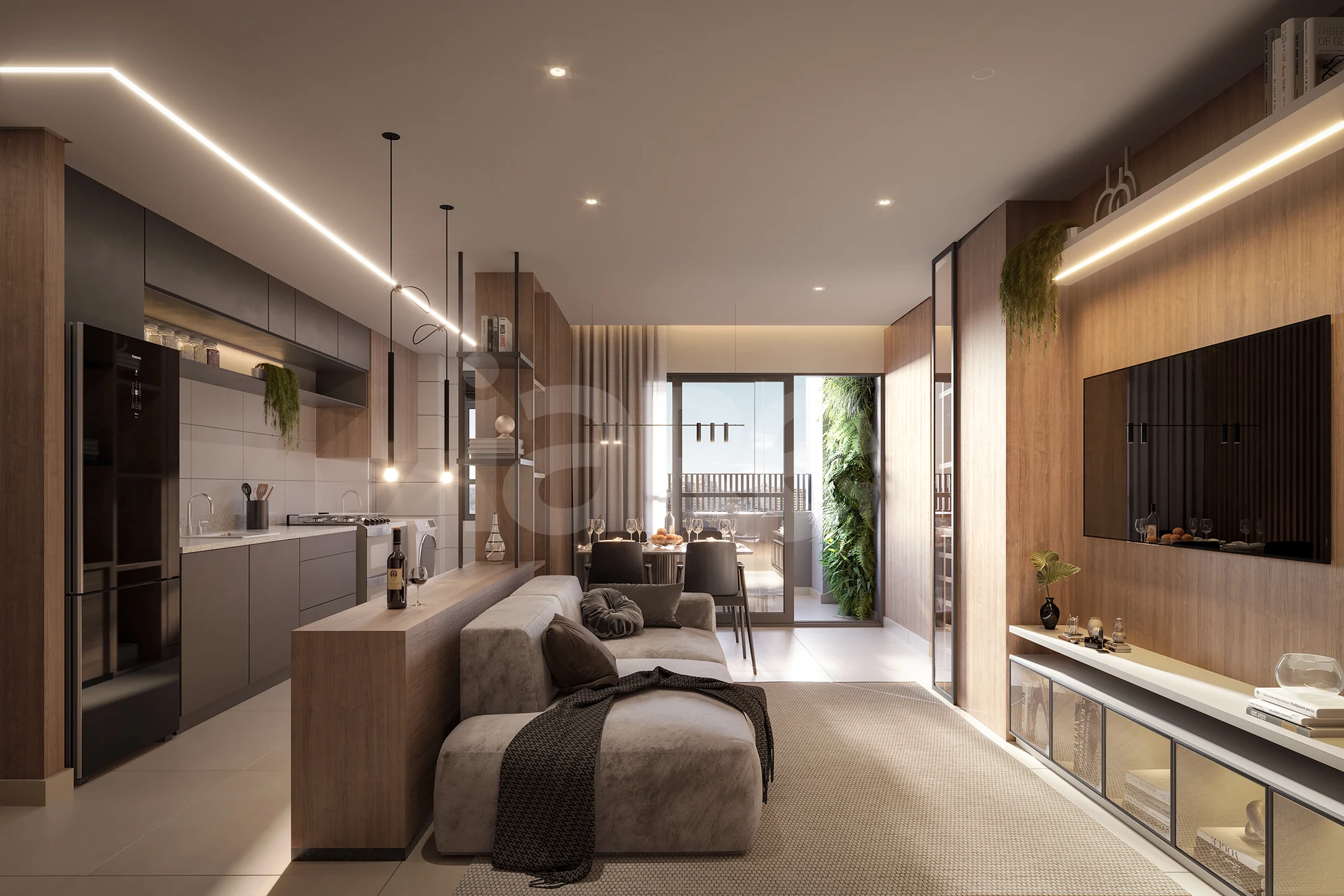Sensia Horizon - Apartamento com 67,02 m², em Boa Vista — foto 2