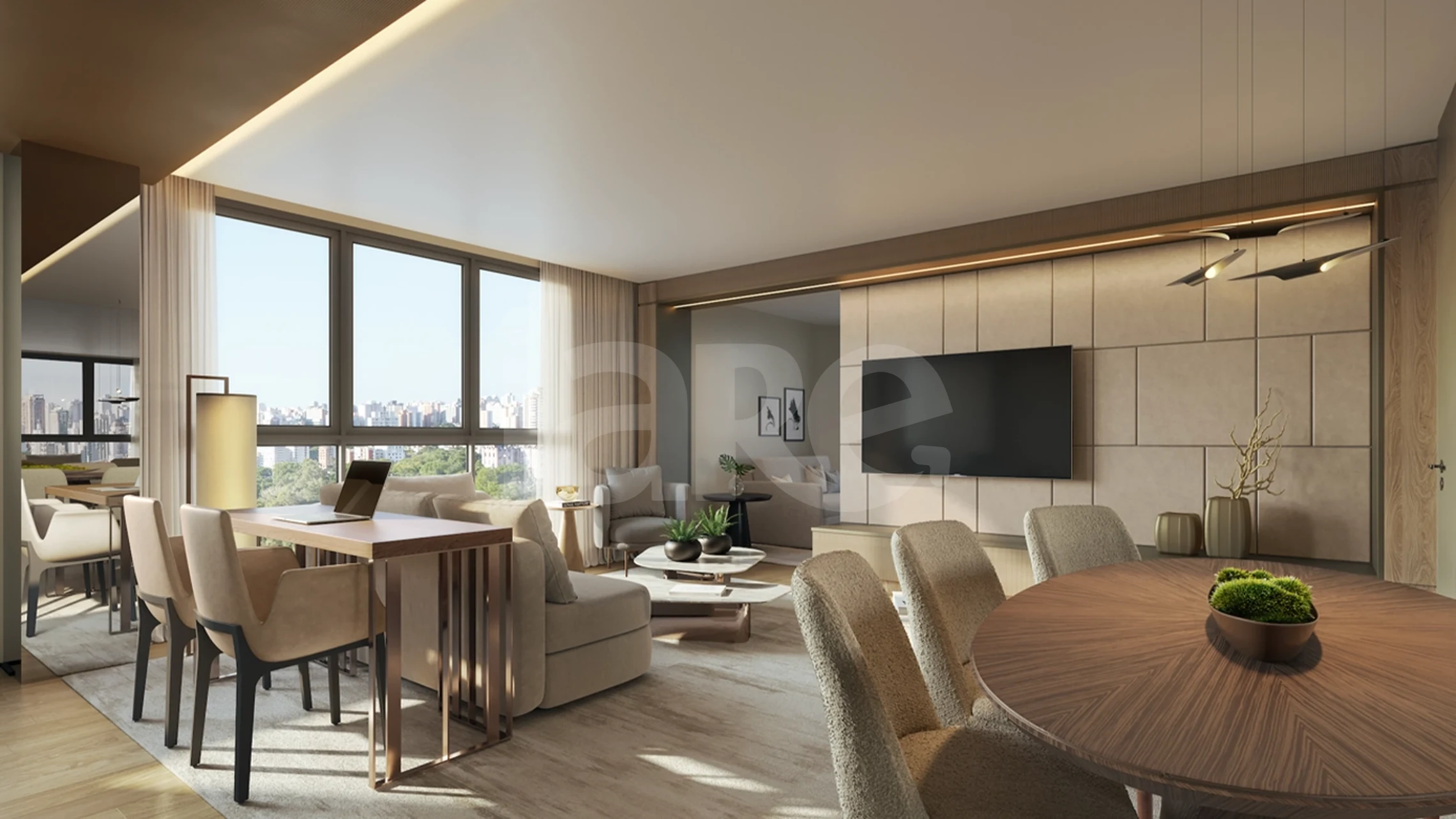 Parque Global V3rso Taylored By Elimiano - Apartamento com 78 m², em Real Parque — foto 3
