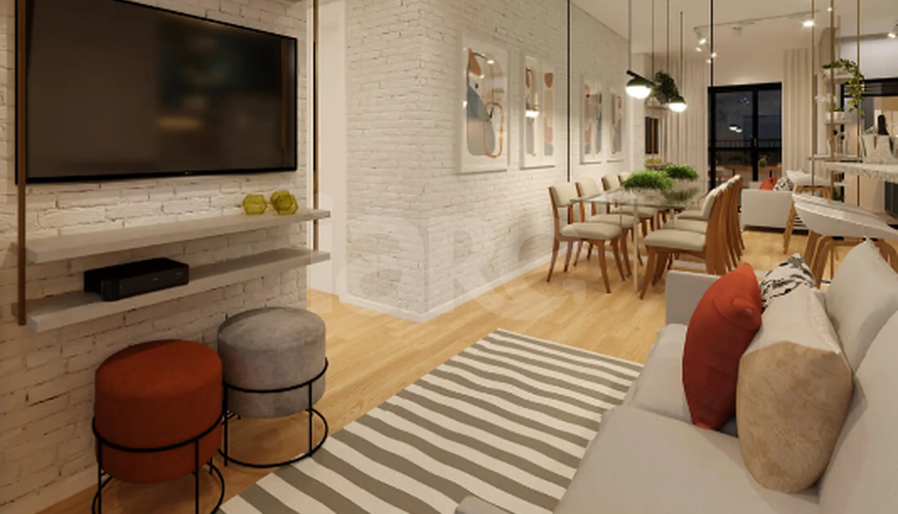 Bliss Oásis - Garden com 56,97 m², em Jardim Mugnaini — foto 3