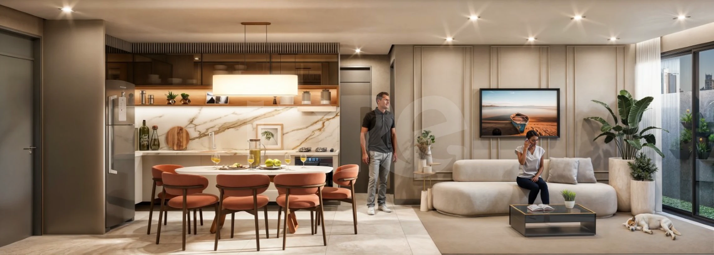 Domani - Garden com 68,62 m², em Intermares — foto 2