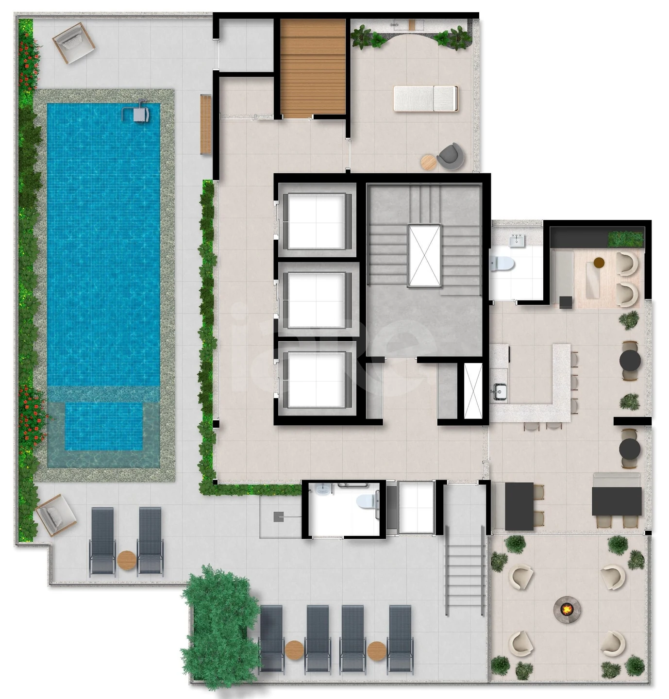 Planta — Pavimento 28