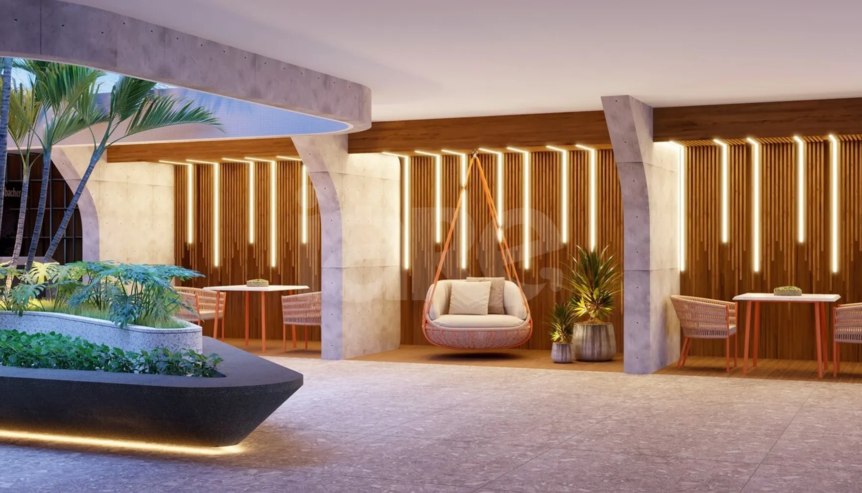 Azimut - Garden com 31,2 m², em Intermares — foto 12