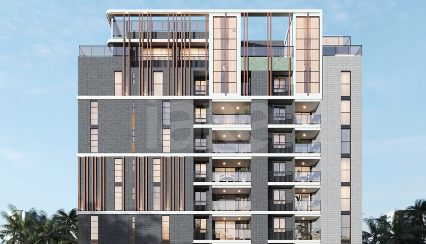 Porto Jardins - Apartamento com 66,13 m², em Intermares — foto 1