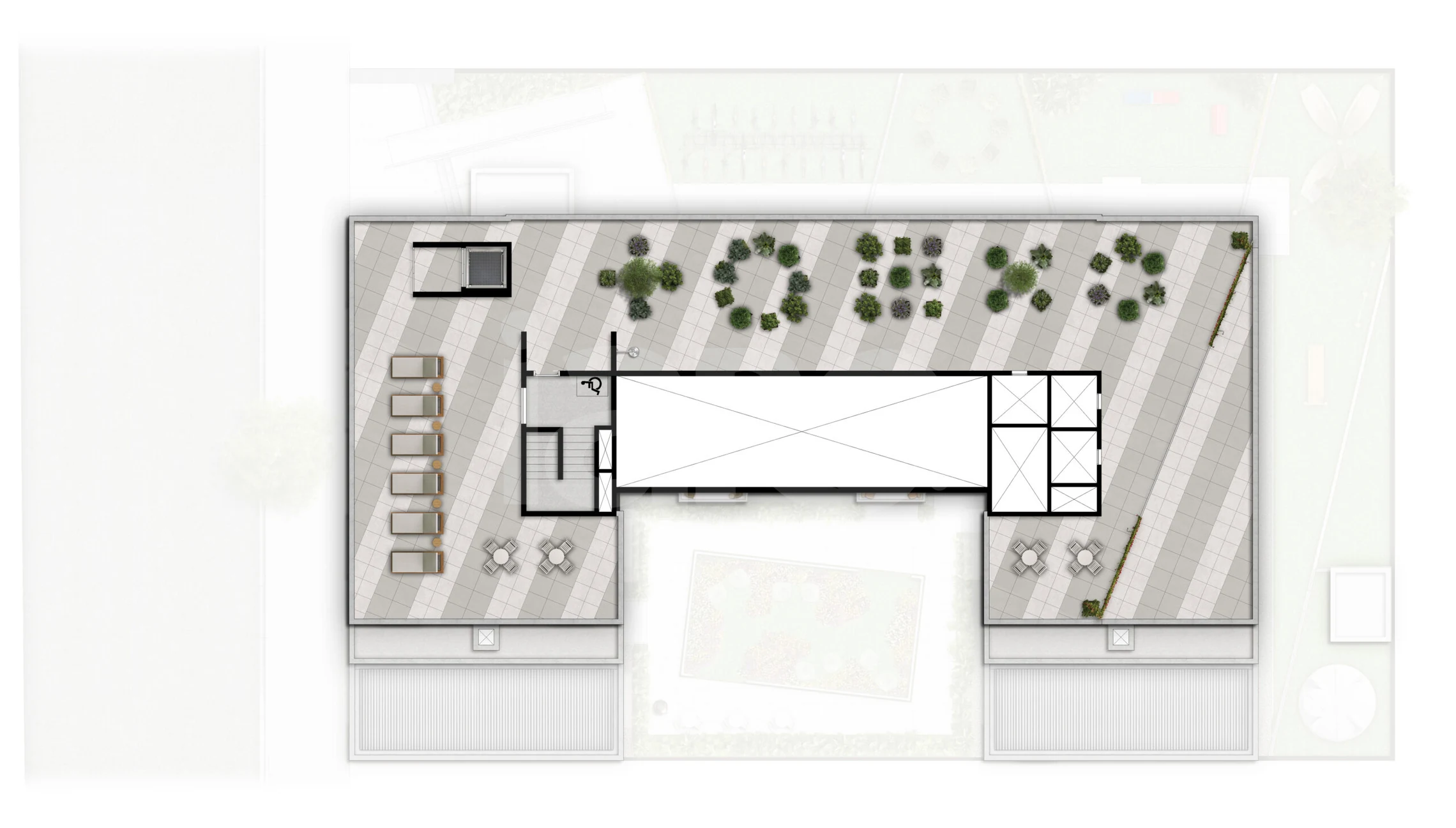 Planta — Pavimento 21