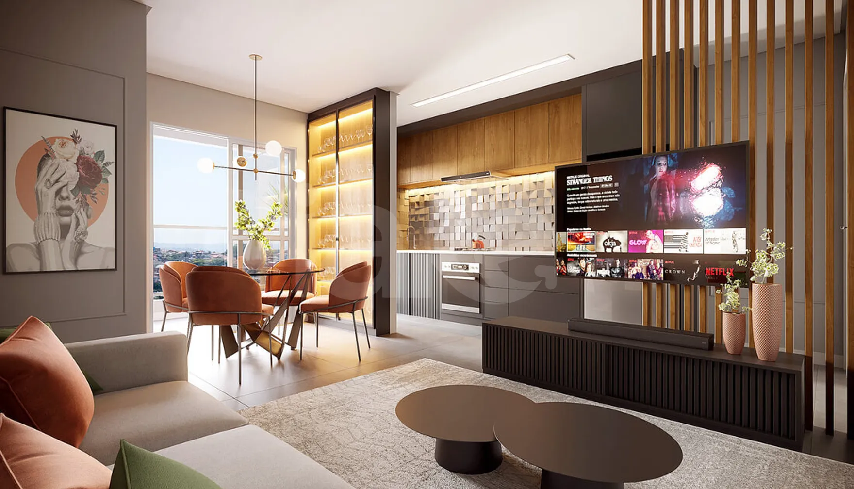 IN Suzano - Apartamento com 64,3 m², em Parque Santa Rosa — foto 2