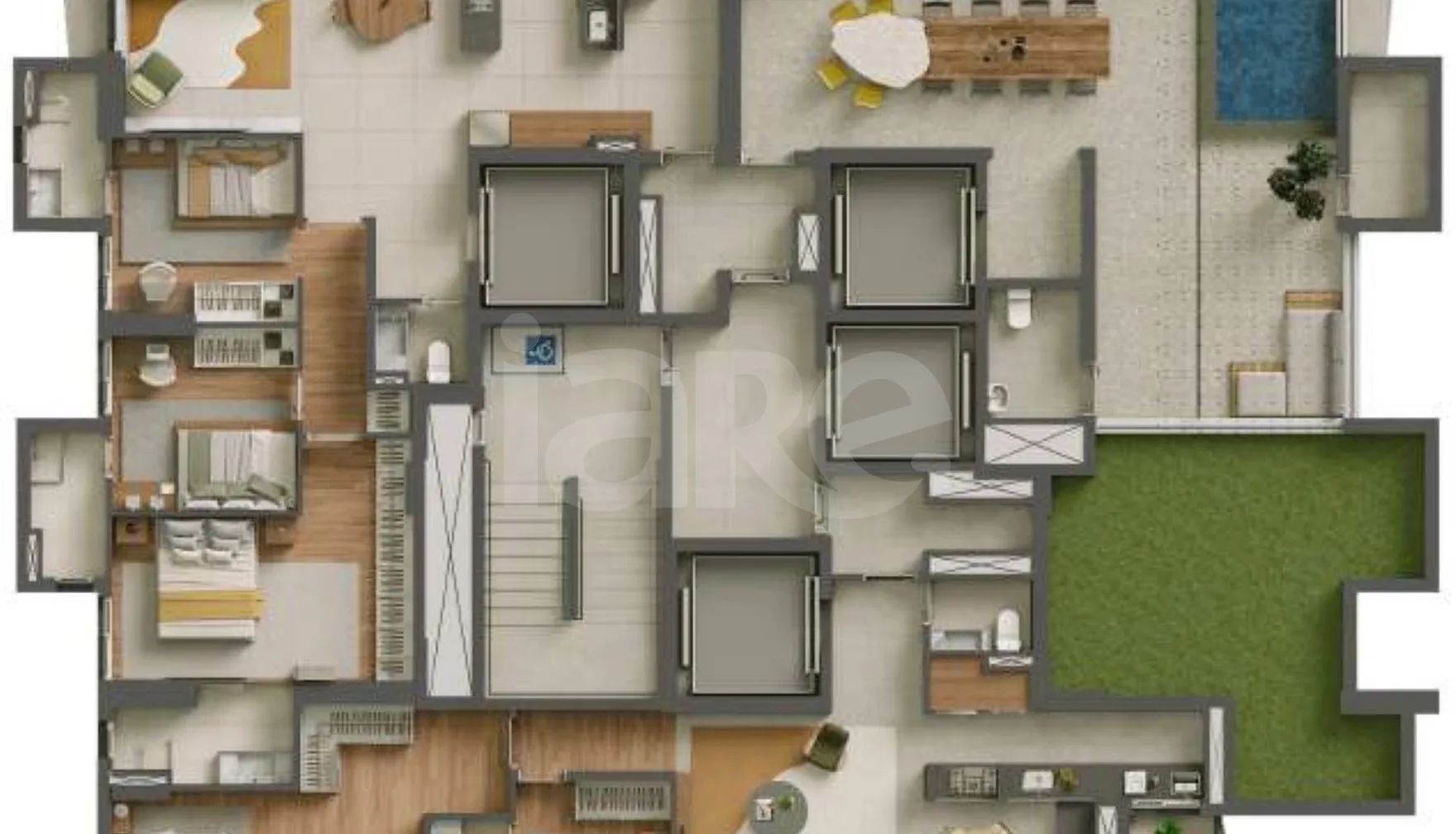 Planta — Pavimento rooftop