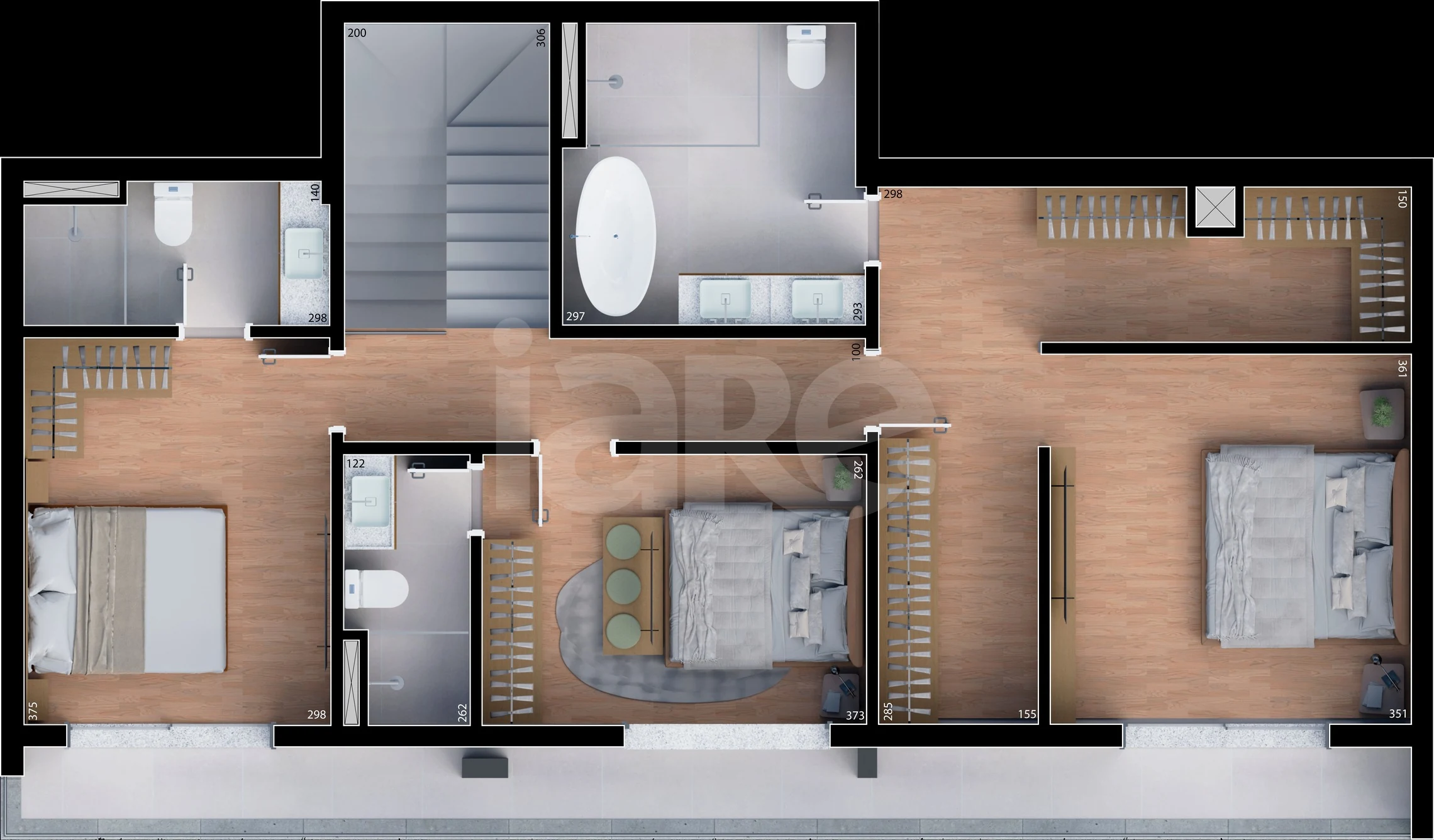 Planta — 704 - Pavimento Superior