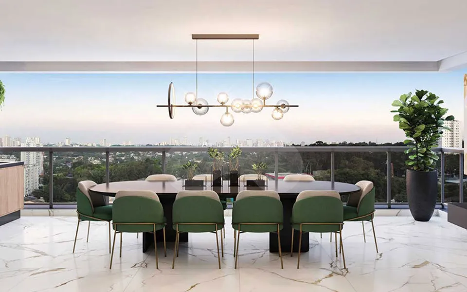 Haute Brooklin by EZ - Apartamento com 138,24 m², em Santo Amaro — foto 9