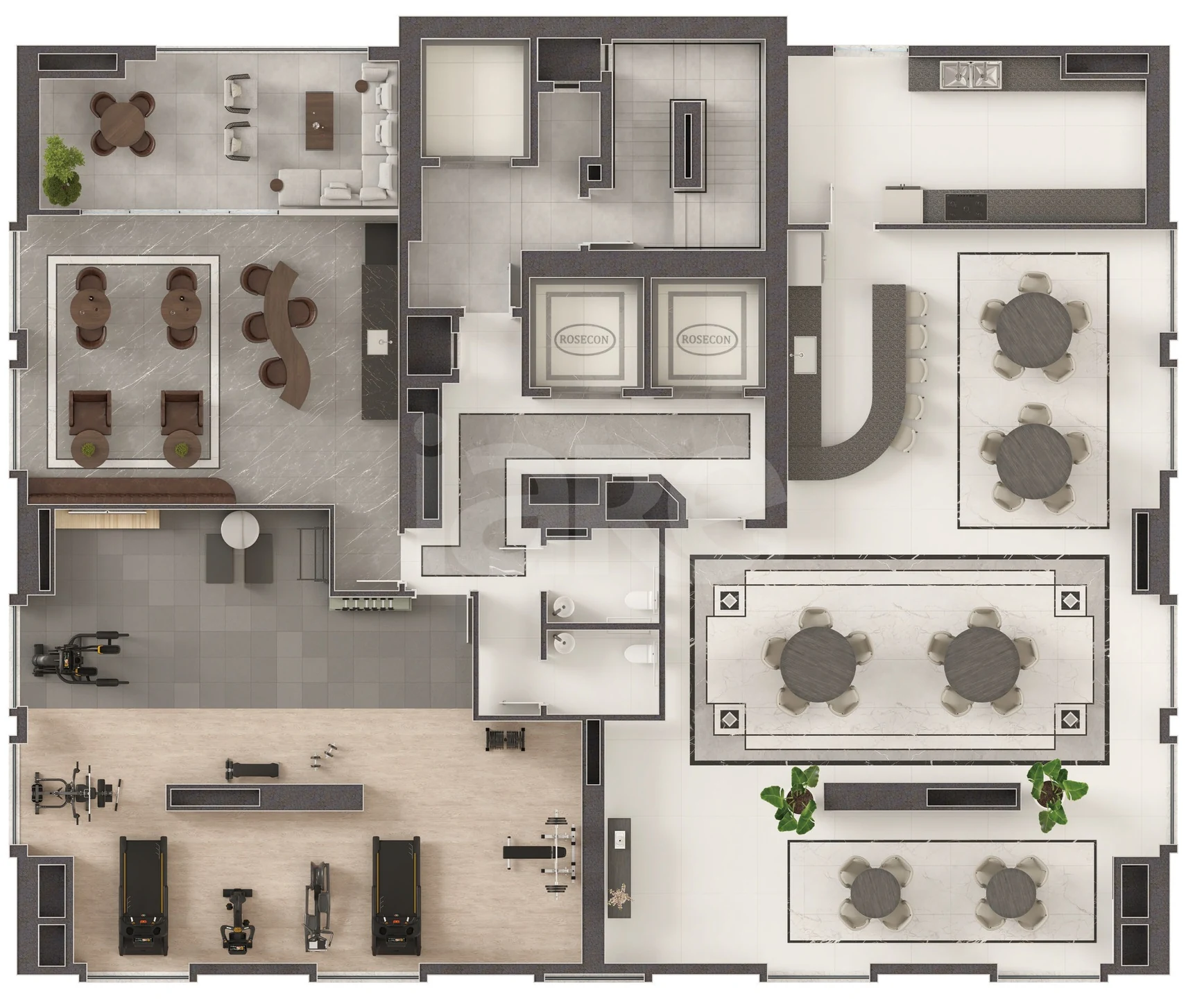 Planta — Pavimento lazer 2