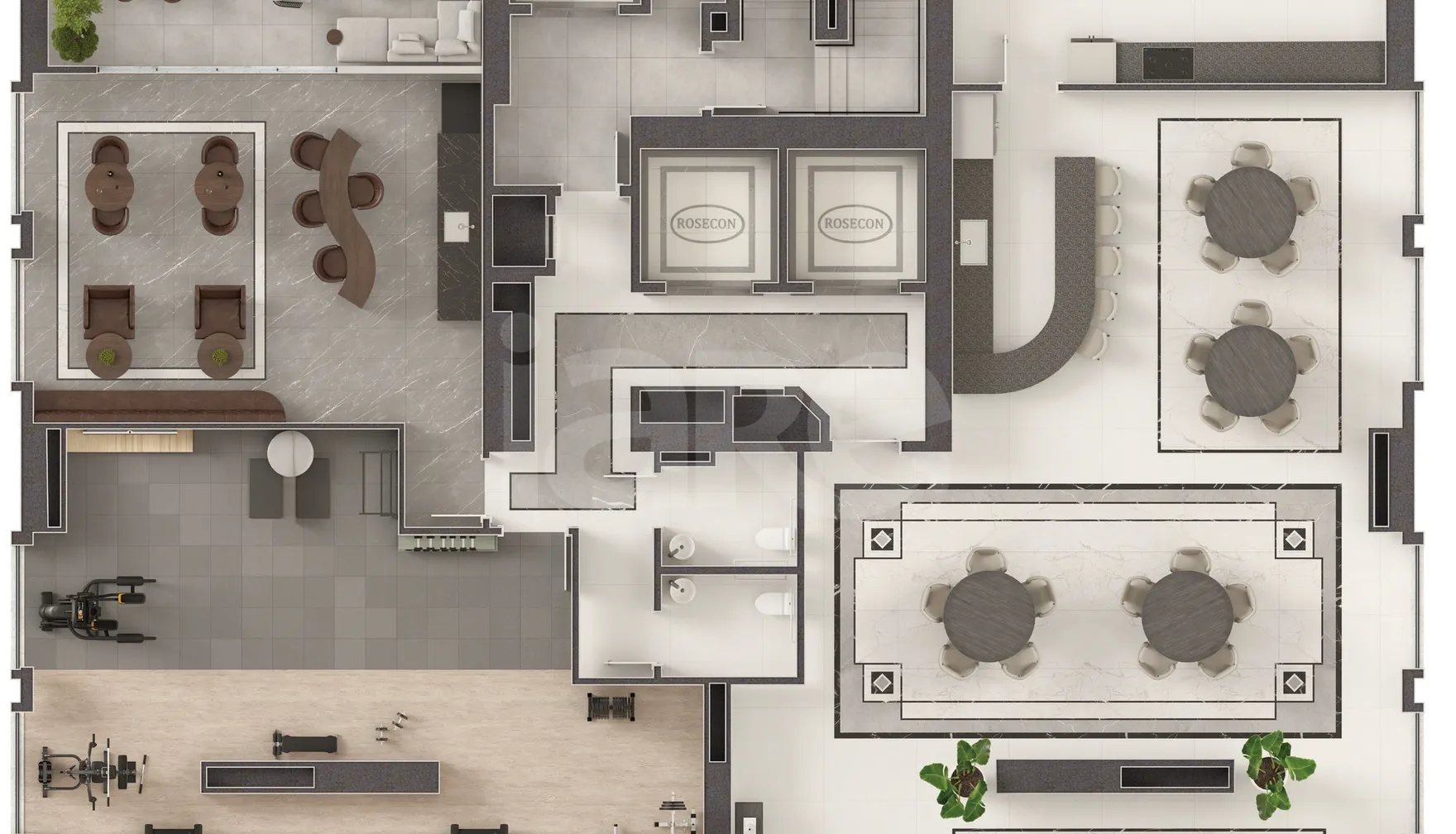Planta — Pavimento lazer 2