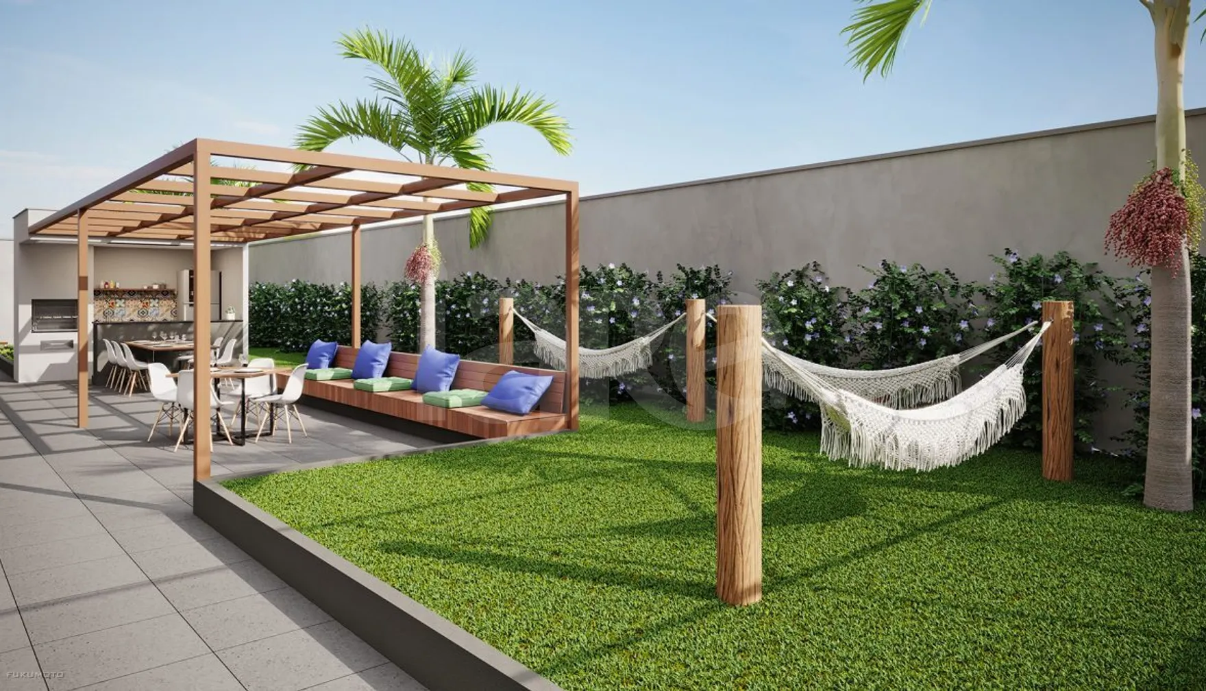 Up Resort - Garden com 55 m², em Vila Homero Thon — foto 18