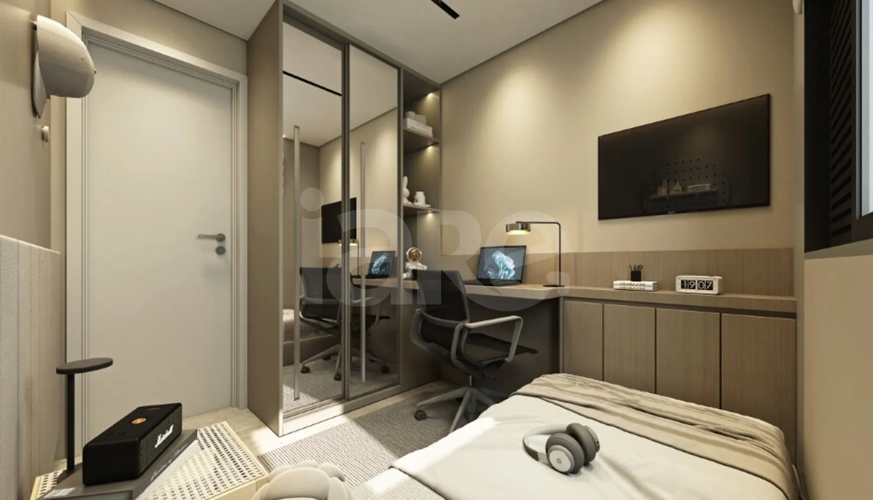 Vista Parque Chácara Joquey - Apartamento com 24,04 m², em Jardim Monte Kemel — foto 5