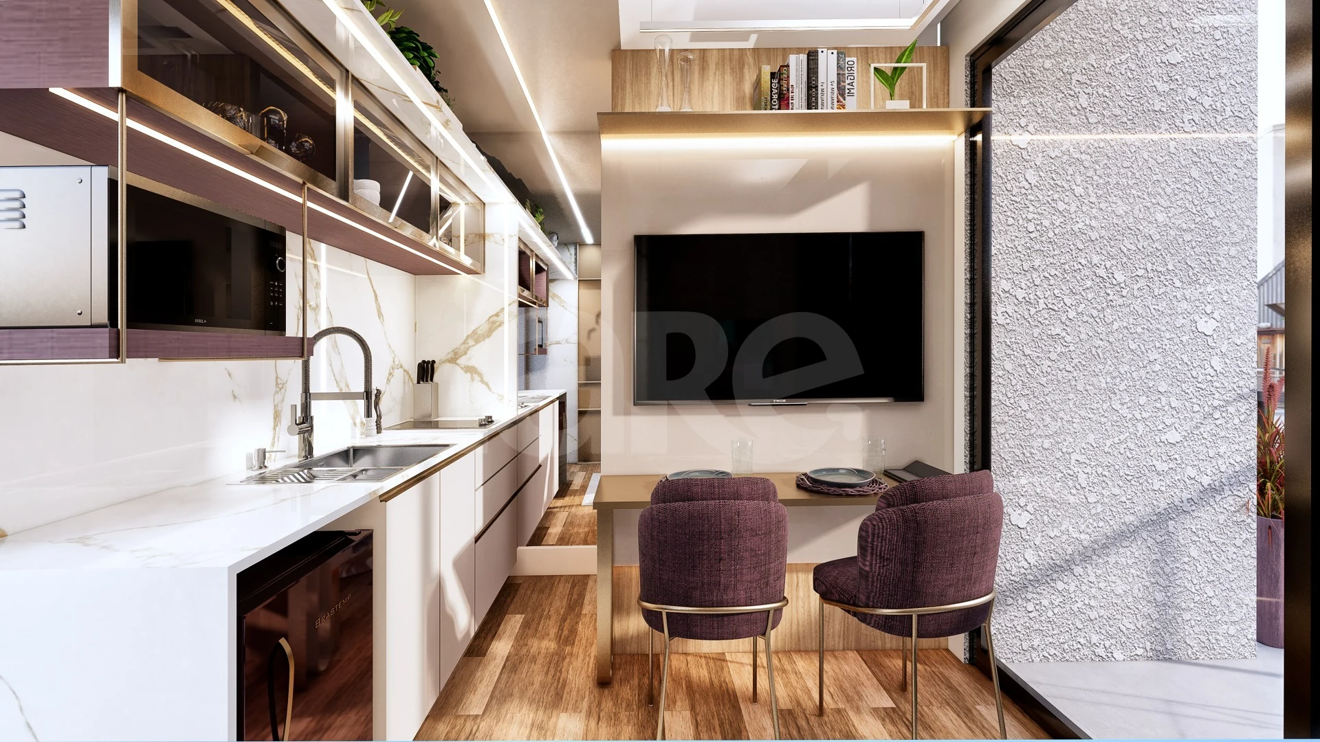 Manhattan Square - Studio com 31,64 m², em Alto da XV — foto 13