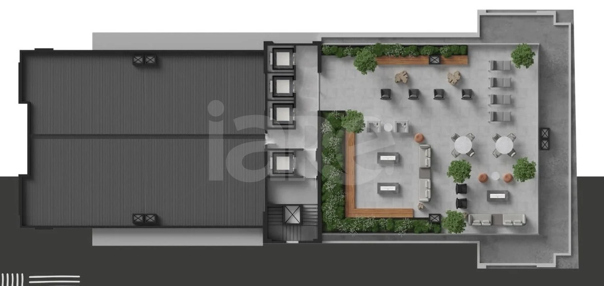 Planta — Pavimento rooftop