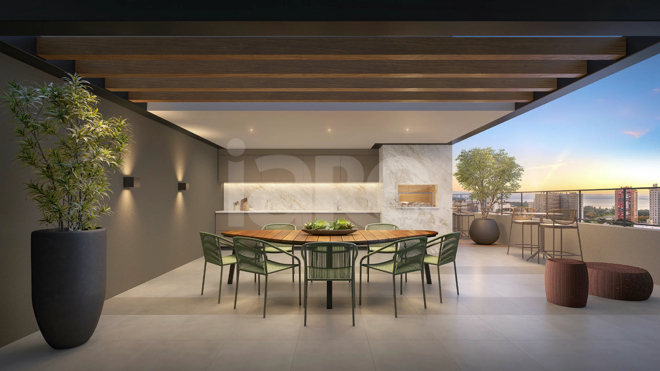 Skyline Menino Deus - Studio com 19,04 m², em Menino Deus — foto 13